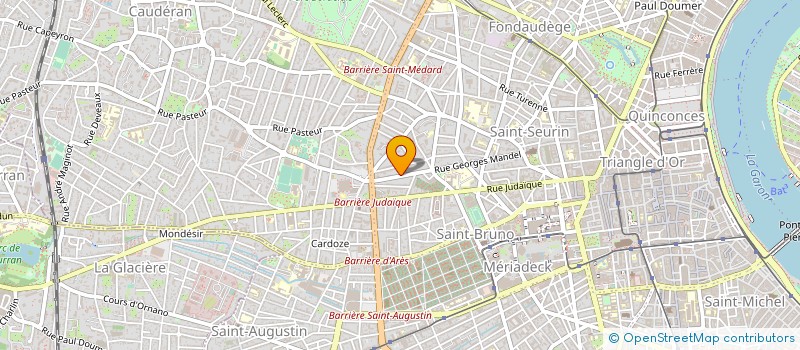 localisation de l'entreprise EDELWEISS  BORDEAUX