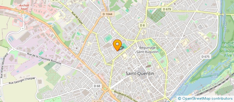 localisation de l'entreprise EDELWEISS à SAINT-QUENTIN