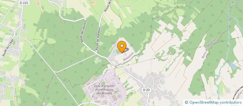 localisation de l'entreprise EDELWEISS  BALLAISON