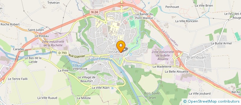 localisation de l'entreprise EDELWEISS à LA BAULE-ESCOUBLAC
