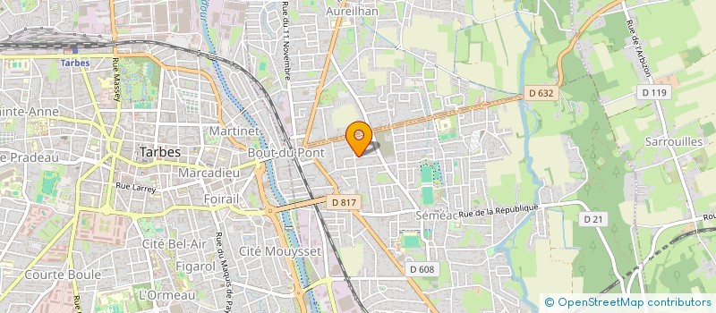 localisation de l'entreprise EDELWEISS  SEMEAC