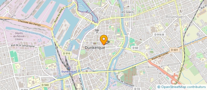 localisation de l'entreprise EDELWEISS à DUNKERQUE