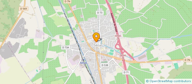 localisation de l'entreprise EDELWEISS  SENAS