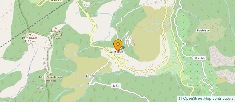 localisation de l'entreprise EDELWEISS ARMEE DES ALPES  SOSPEL