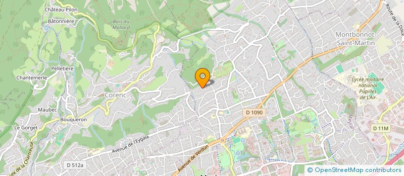 localisation de l'entreprise EDELWEISS CHALET INVEST  MEYLAN