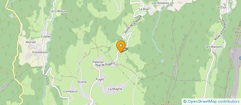 localisation de l'entreprise EDELWEISS IMMO  SAINT-JORIOZ