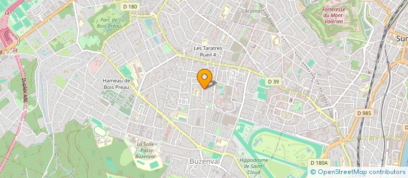 localisation de l'entreprise EDELWEISS SOLUTIONS à RUEIL-MALMAISON
