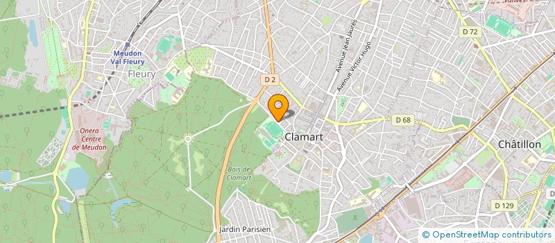 localisation de l'entreprise EDELWISE à CLAMART