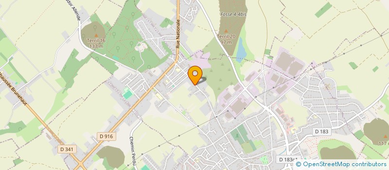 localisation de l'entreprise EDEM  AUCHEL