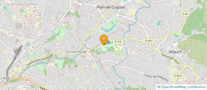 localisation de l'entreprise EDEM  ALLAUCH