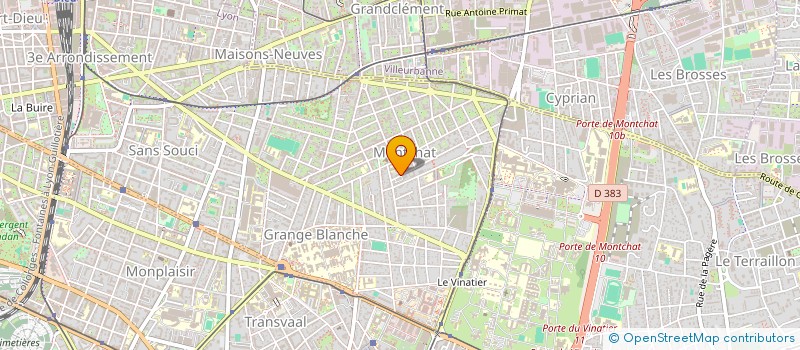 localisation de l'entreprise EDEM  LYON