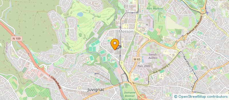 localisation de l'entreprise EDEM BAT à MONTPELLIER