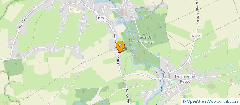 localisation de l'entreprise EDEM IMMO  FERRIERE-LA-GRANDE