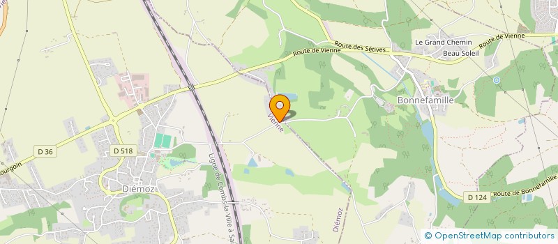 localisation de l'entreprise EDEM IMMO  DIEMOZ