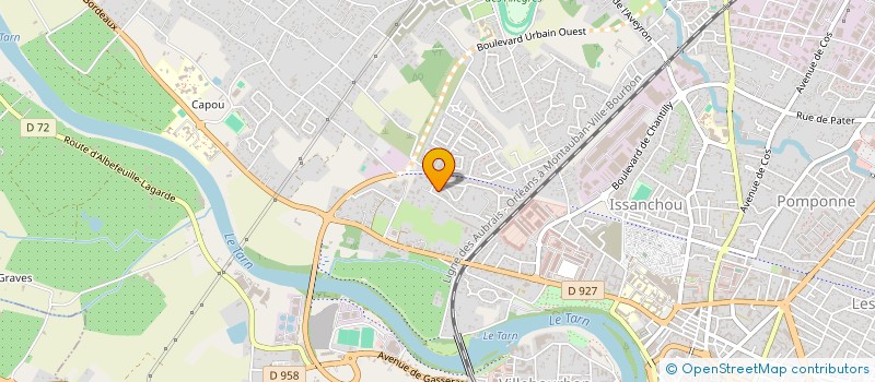 localisation de l'entreprise EDEMEN FACADIER DU MIDI PYRENEES  MONTAUBAN