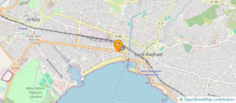 localisation de l'entreprise EDEN à FREJUS