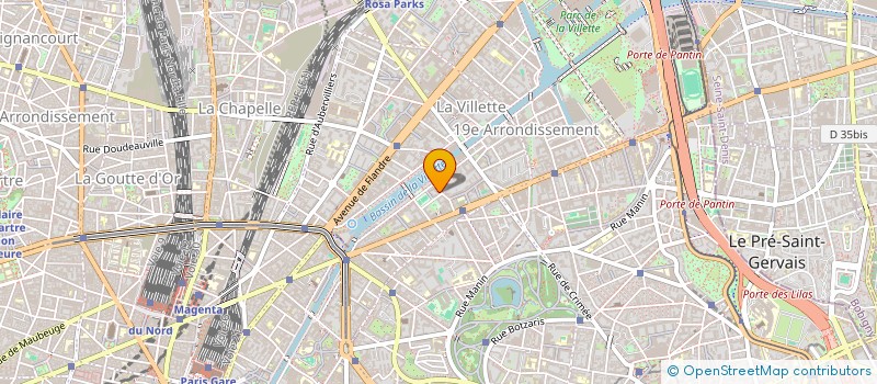 localisation de l'entreprise EDEN  PARIS