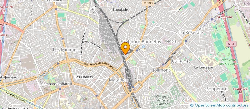 localisation de l'entreprise EDEN à TOULOUSE