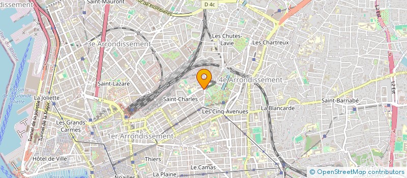 localisation de l'entreprise EDEN à MARSEILLE