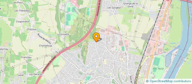 localisation de l'entreprise EDEN  MACON