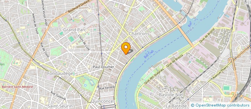localisation de l'entreprise EDEN à BORDEAUX