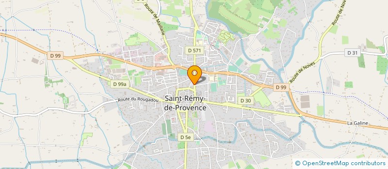 localisation de l'entreprise EDEN à SAINT-REMY-DE-PROVENCE