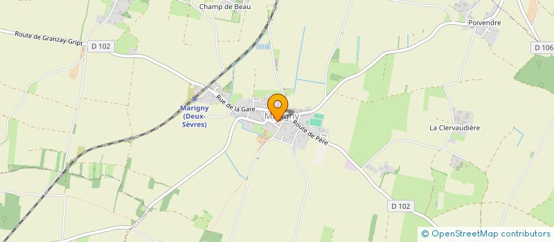 localisation de l'entreprise EDEN  MARIGNY