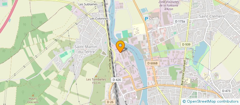 localisation de l'entreprise EDEN 89 à SENS