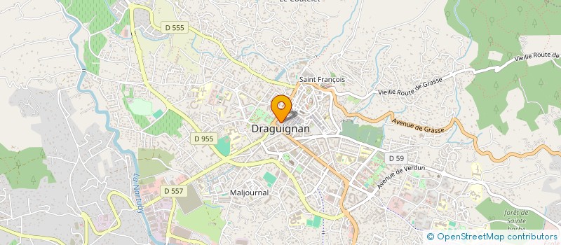 localisation de l'entreprise EDEN  DRAGUIGNAN