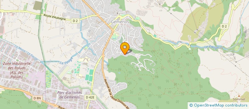 localisation de l'entreprise EDEN  GEMENOS