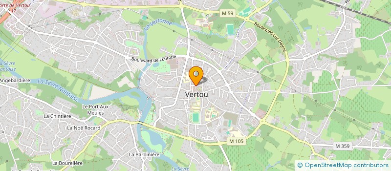 localisation de l'entreprise EDEN  VERTOU