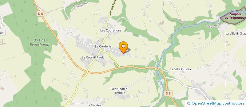 localisation de l'entreprise EDEN à PLELO