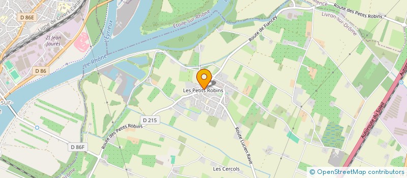 localisation de l'entreprise EDEN  LIVRON-SUR-DROME