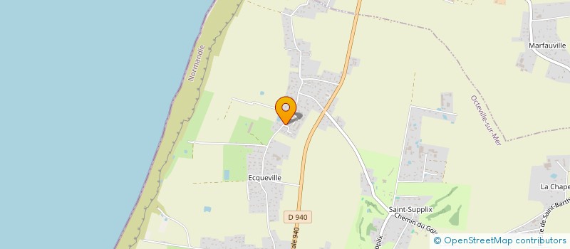 localisation de l'entreprise EDEN  OCTEVILLE-SUR-MER