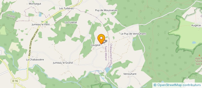 localisation de l'entreprise EDEN A EDEN à SAINT-MEARD