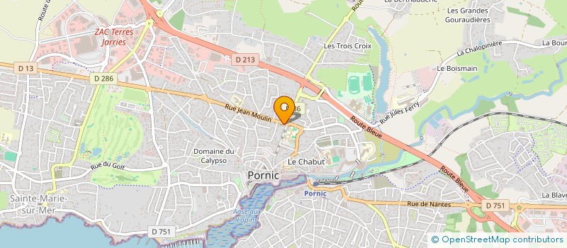 localisation de l'entreprise EDEN&ARTS  PORNIC