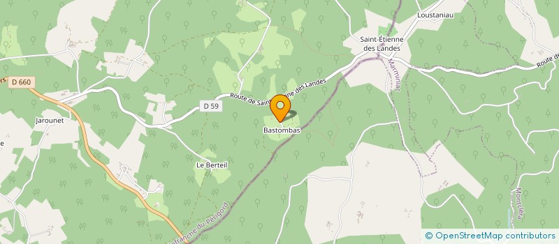 localisation de l'entreprise EDEN AUBERGE  VILLEFRANCHE-DU-PERIGORD