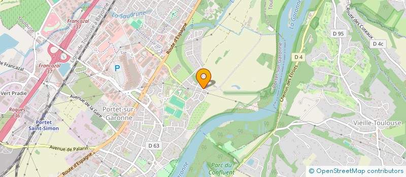 localisation de l'entreprise EDEN AVENUE  PORTET-SUR-GARONNE