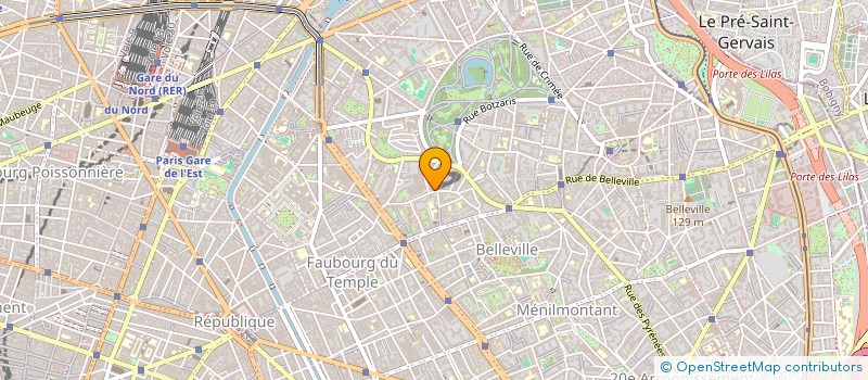 localisation de l'entreprise EDEN BAT  PARIS