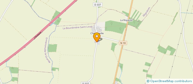 localisation de l'entreprise EDEN BD à MESLAY-LE-VIDAME