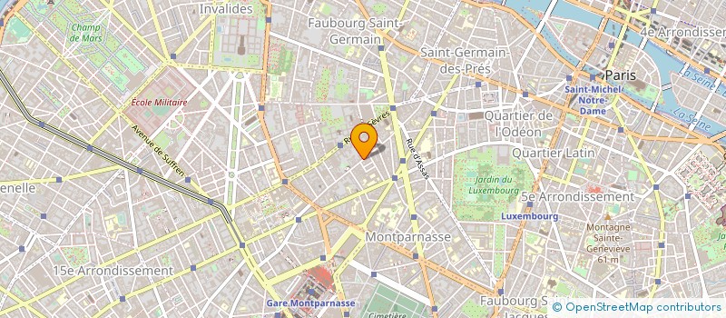 localisation de l'entreprise EDEN BIO à PARIS