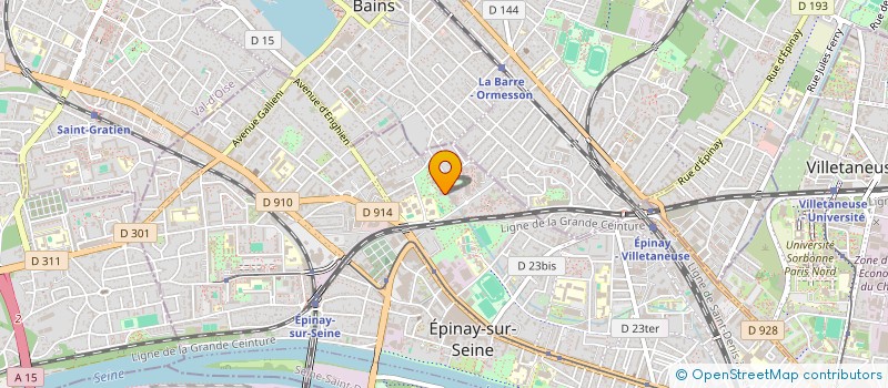 localisation de l'entreprise EDEN BLOOM à EPINAY-SUR-SEINE