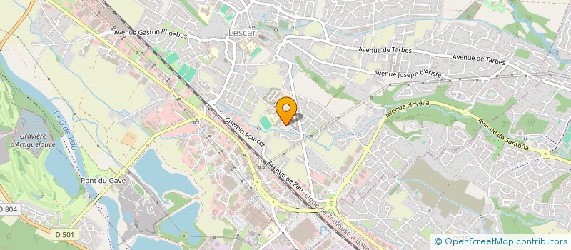 localisation de l'entreprise EDEN CAMPING CAR  LESCAR