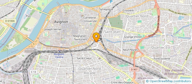 localisation de l'entreprise EDEN&CO  AVIGNON