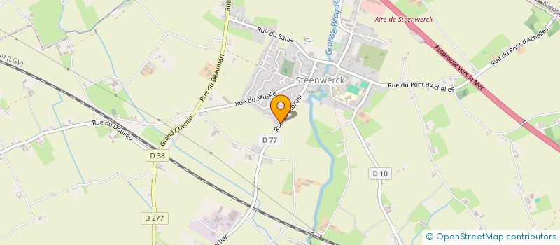 localisation de l'entreprise EDEN CONCEPT  FLETRE