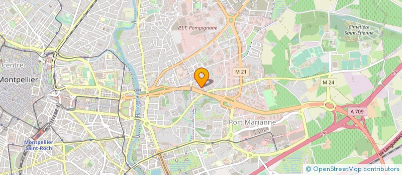 localisation de l'entreprise EDEN CONSULTANTS SARL à MONTPELLIER