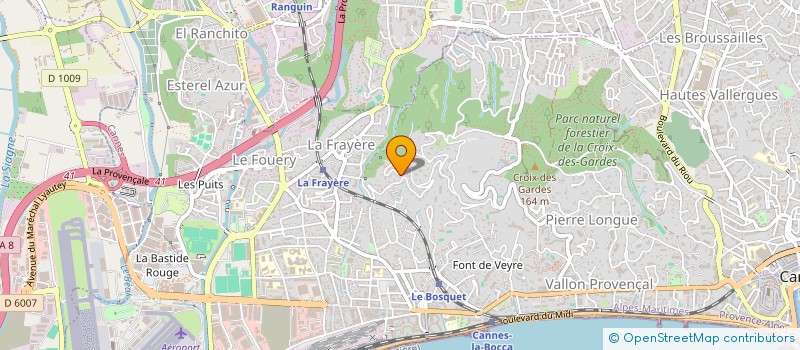 localisation de l'entreprise EDEN CONSULTING SOLUTIONS  CANNES