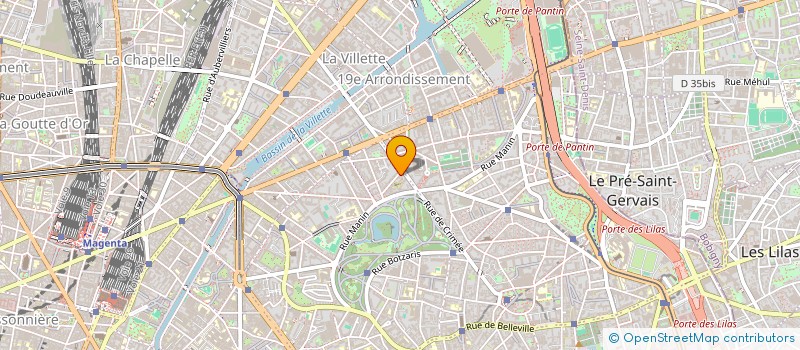 localisation de l'entreprise EDEN COOK  PARIS