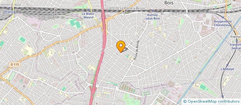 localisation de l'entreprise EDEN DES PETITS à AULNAY SOUS BOIS