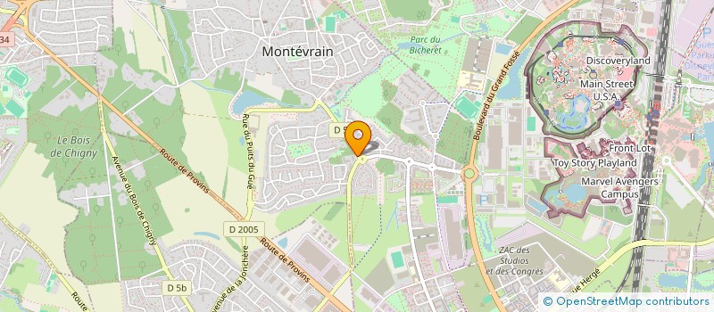 localisation de l'entreprise EDEN DEVELOPPEMENT  PARIS